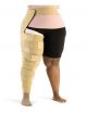 Compreflex Contain full leg compression wrap for lymphedema (beige)