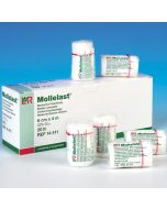 Mollelast gauze bandages for lymphedema wrapping