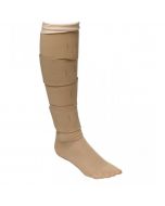Juxtalite compression wrap for lymphedema lower leg