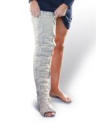 Mobiderm nighttime compression full leg sleeve for leg lymphedema