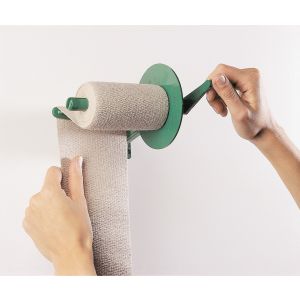 The Lohmann & Rauscher bander winder for rewinding short stretch bandages