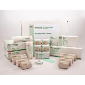 Rosidal Deluxe Double Leg Lymphset for lymphedema bandaging of the legs.